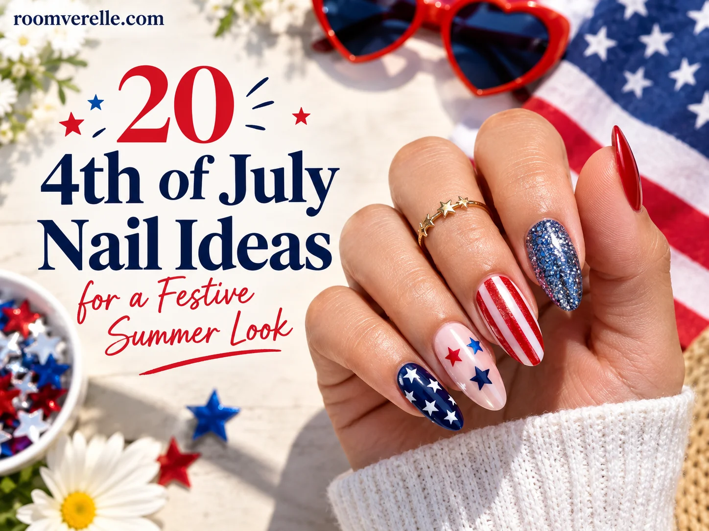 20 4th of July Nail Ideas for a Festive Summer Look
