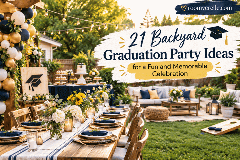 21 Backyard Graduation Party Ideas for a Fun and Memorable Celebration