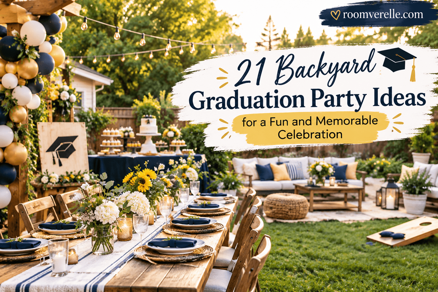 21 Backyard Graduation Party Ideas for a Fun and Memorable Celebration