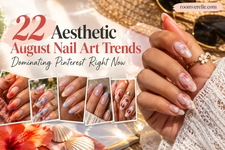 22 Aesthetic August Nail Art Trends Dominating Pinterest Right Now