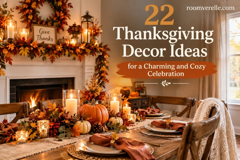 22 Thanksgiving Decor Ideas for a Charming and Cozy Celebration