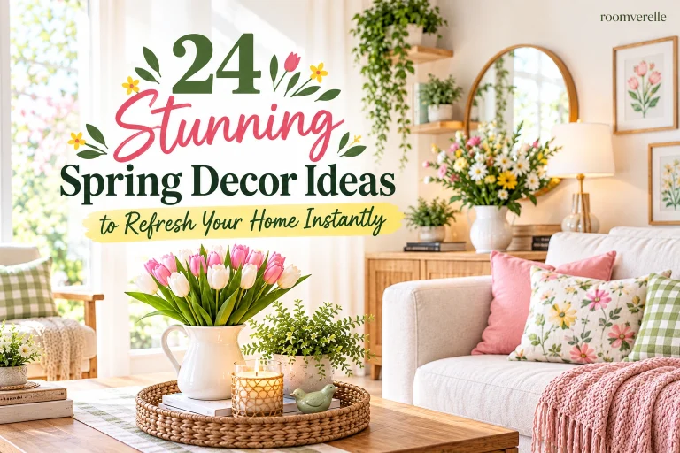 24 Stunning Spring Decor Ideas to Refresh Your Home Instantly